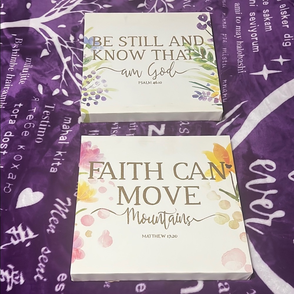 Inspirational Wall Art Set